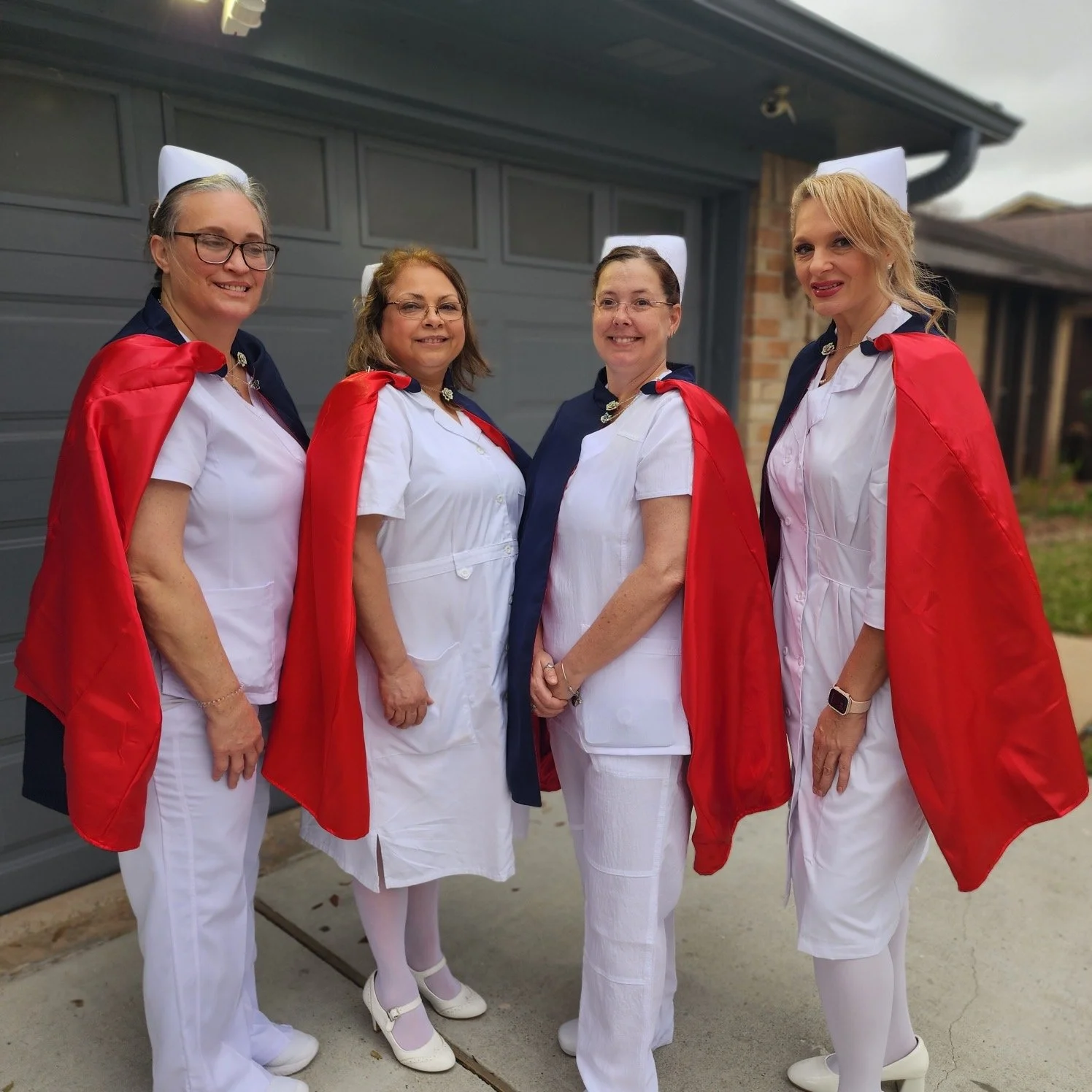 Living tributes shared by the Nurse Honor Guard